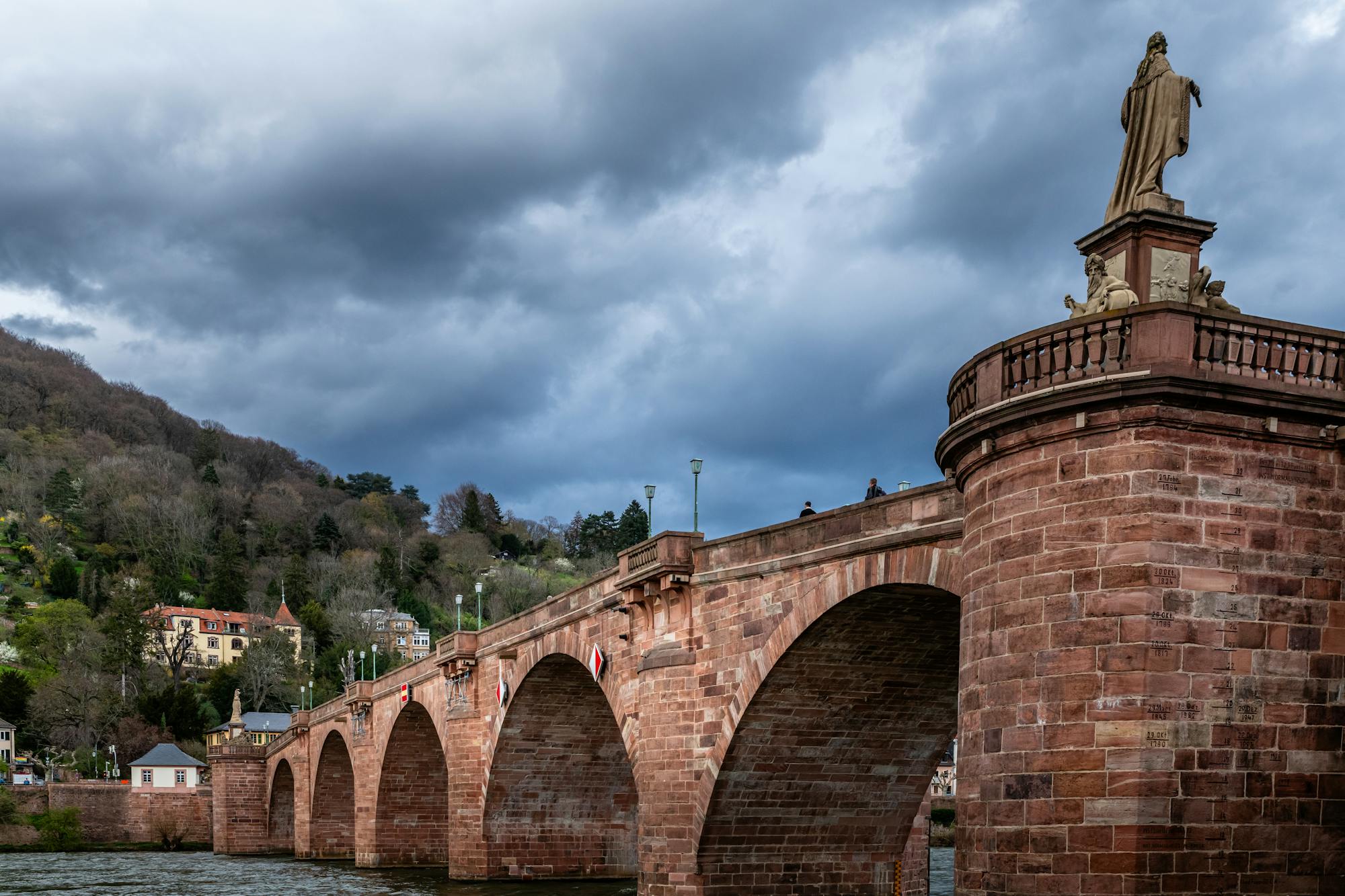 Alte Brücke in Heidelberg — die Kanzlei liegt zentral in der Poststraße in Heidelberg-Bergheim
